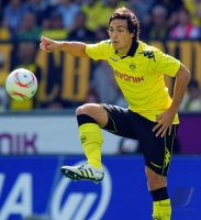 Fussball: 1. Bundesliga Saison 2010/2011: Dortmund, HUMMELS Einzelaktion