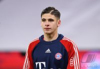 Fussball 1. Bundesliga Saison 21/22: FC Bayern Muenchen - Borussia Moenchengladbach