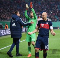 Fussball  DFB Pokal  2. Runde  Saison 17/18: RB Leipzig - FC Bayern Muenchen