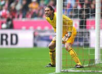 Fussball 1. Bundesliga, Saison 2011/2012:  Torwart Simon Jentzsch (FC Augsburg)