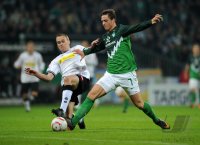 Fussball: 1. Bundesliga Saison 2010/2011: Werder Bremen - Moenchengladbach