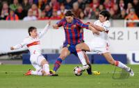 FUSSBALL  International CHL 09/10 : VfB Stuttgart -  FC Barcelona