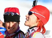 Olympische Spiele 2006 Turin - Training Biathlon Damen