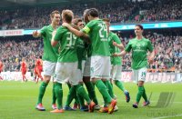 Fussball 1. Bundesliga, Saison 2011/2012: Jubel Werder Bremen