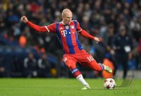 Fussball CHL  Saison 2014/2015: Arjen Robben (FC Bayern Muenchen)