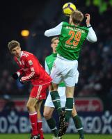 FUSSBALL, 1. BUNDESLIGA, 19. Spieltag: Bremen - Bayern