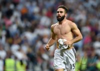 Fussball Primera Division El Clasico 14/15: Daniel Carvajal (Real Madrid)