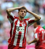 Fussball 1. Bundesliga Saison 2010/2011: Thomas Mueller (FC Bayern Muenchen)