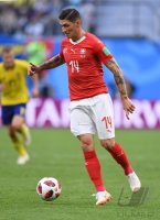 FUSSBALL WM 2018 Achtelfinale: Schweden - Schweiz