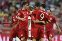 Fussball International Audi Cup 2015: FC Bayern Muenchen - AC Mailand