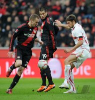 Fussball: 1. Bundesliga Saison 2010/2011: Leverkusen - Stuttgart