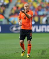 FUSSBALL WM 2010, VIERTELFINALE: Holland - Brasilien