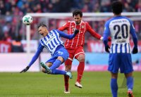 Fussball  1.Bundesliga   Saison 17/18: FC Bayern Muenchen -  Hertha BSC Berlin