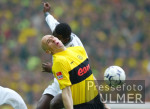 Fussball 1. Bundesliga: Dortmund - Bayern, Zweikampf