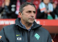1. Fussball Bundesliga: Manager Klaus Allofs (SV Werder Bremen)