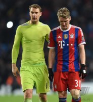 Fussball CHL  Saison 2014/2015: FC Bayern Muenchen - Manchester City