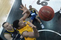 Basketball 1. Bundesliga  12/13  Walter Tigers Tuebingen  - Alba Berlin