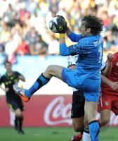 FUSSBALL WM 2010, VORRUNDE: Deutschland - Serbien