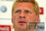 Fussball Bundesliga: Stefan Effenberg beim VfL Wolfsburg
