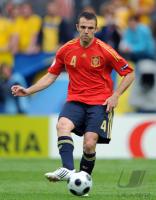 FUSSBALL EURO 2008: Spanien, MARCHENA Einzelaktion