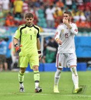 FUSSBALL WM 2014, Gruppenphase: Spanien - Niederlande