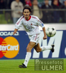 FUSSBALL CHL   FCB  - AC Mailand  Torschuetze Filippo Inzaghi (AC)