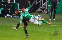 Fussball  1. Bundesliga   Saison 2020/2021:SV Werder Bremen - Borussia Moenchengladbach