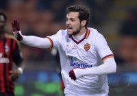 FUSSBALL SERIE A 2013/2014: JUBEL Marco Borriello (AS Rom)