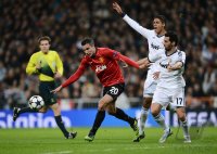 FUSSBALL INTERNATIONAL CHL ACHTELFINALE 12/13: Real Madrid - Manchester United FC