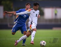 Fussball U20 Test -Laenderspiel  in Reutlingen  09.09.2025 
Deutschland - Italien