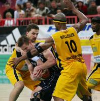 Basketball 1. Bundesliga Walter Tigers Tuebingen  - Bamberg