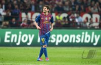 FUSSBALL INTERNATIONAL  CHL Viertelfinale 11/12:  Lionel Messi (Barca)