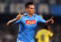 Fussball CHL  Saison 2011/2012:  SSC Napoli - Villarreal  CF