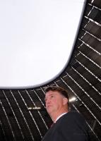 Fussball 1. Bundesliga : Enttaeuschung Trainer Louis van Gaal (FCB)