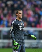 Fussball 1. Bundesliga Saison 14/15: Torwart Manuel Neuer (FC Bayern Muenchen)