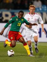 FUSSBALL WM 2010,  VORRUNDE: Kamerun - Daenemark
