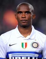 FUSSBALL  International CHL 09/10  Samuel Eto'o , Eto  (Inter)