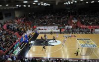 Basketball 1. Bundesliga 2011/2012:  Walter Tigers Tuebingen - BG Goettingen