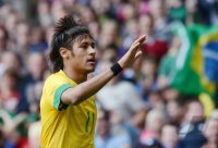 FUSSBALL Olympia 2012 Maenner: NEYMAR (Brasilien)