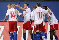 Fussball UEEA CUP: Hamburg - Lovech