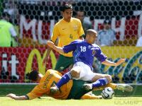 Fussball WM Vorrunde Australien-Japan
