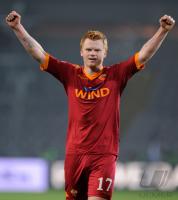 FUSSBALL SERIE A:  John&Ecirc;Arne&Ecirc;Riise (Rom)