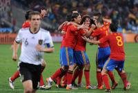 FUSSBALL WM 2010  HALBFINALE:  Deutschland - Spanien