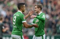 Fussball, 1. Bundesliga  Saison 2014/2015: Werder Bremen - FC Augsburg