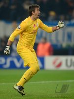 Fussball Champions League Achtelfinale 12/13: FC Schalke 04 - Galatasaray Istanbul