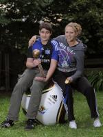 FUSSBALL; Kim KULIG auf Heimatbesuch