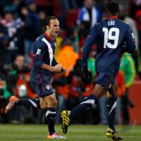 FUSSBALL WM 2010,  VORRUNDE:  Slowenien - USA