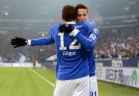 Fussball, 1. Bundesliga12/13: FC Schalke 04 - Hannover 96