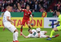 Fussball DFB Pokal Viertelfinale 18/19: FC Bayern Muenchen - 1. FC Heidenheim
