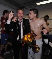 Fussball  International: Schweizer Meister 09/10    FC Basel Trainer Fink